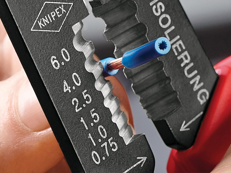 Master forniture. knipex-Pinza per capicorda brunita 195 mm