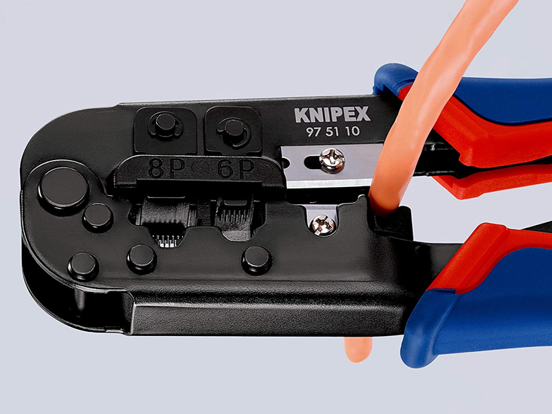 utilizzo pinza crippaggio Western Knipex