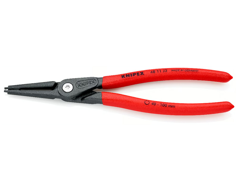 Knipex pinza di precisione per anelli sicurezza interni a fori 40-100mm, 225mm