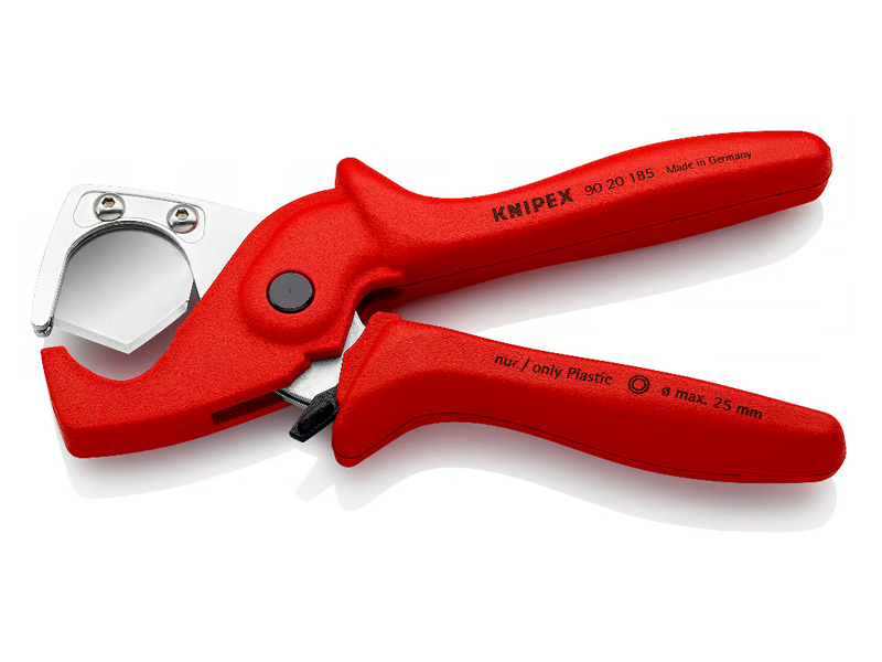 Knipex pinza tagliatubi  PlastiCut per tubi in plastica, flessibili e gomma, 25mm