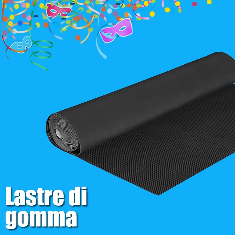 Lastre gomma sconti carnevale