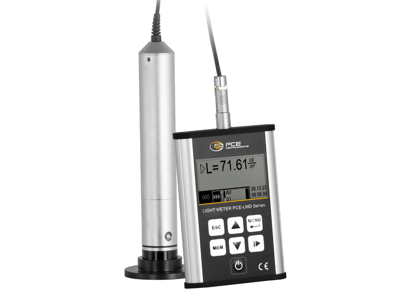 Luxmetro PCE Instruments PCE-LMD 100 Classe A per misurazione luminanza, 0-50000cd/m��