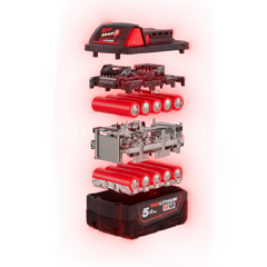 Milwaukee batteria RedLithium