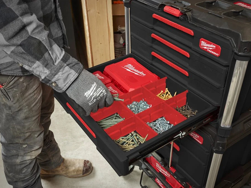 dettaglio box Packout Milwaukee