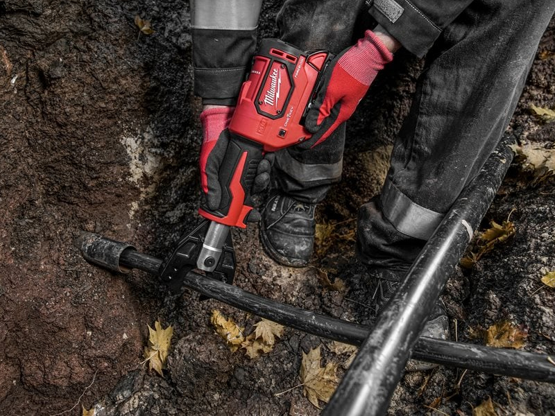 Utilizzo tagliacavi idraulica M18 HCC Milwaukee