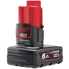 dotazione Milwaukee batteria M12 6.0 Ah