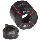 dotazione punzone e matrice M32 Milwaukee