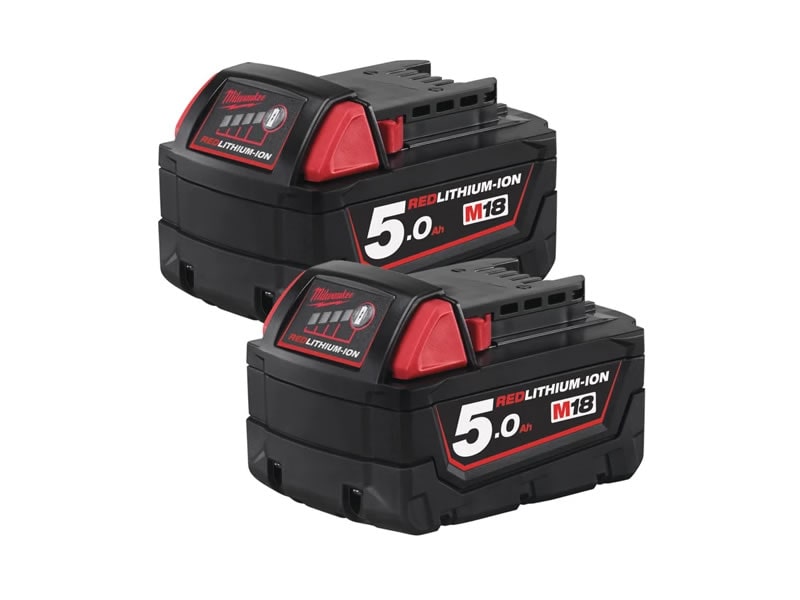 Milwaukee M18 NRG-502 Energy Pack 18V 2 Battery 5.0Ah LI-ION