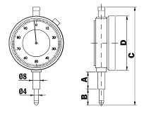 Comparatore decimale a quadrante LTF 17479