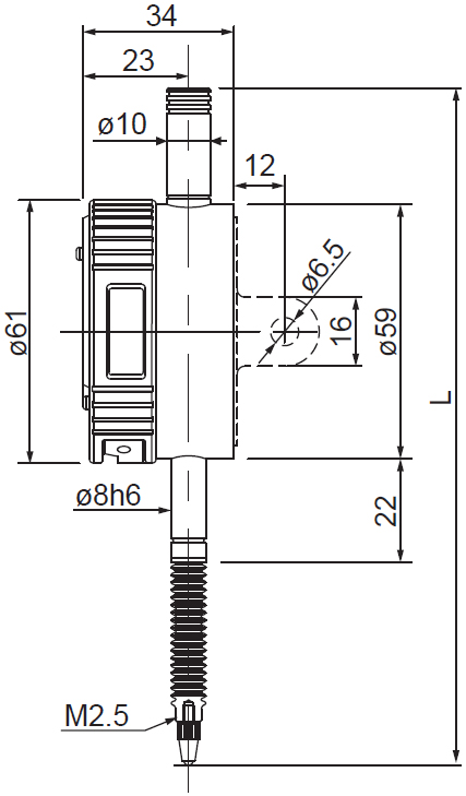 Misure e dettagli comparatore Rupac 2958101