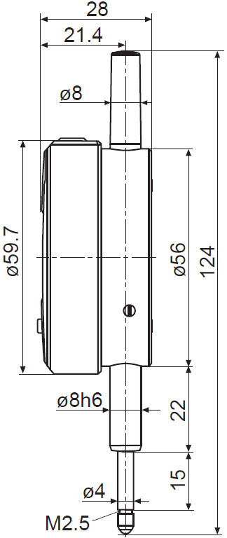 Misure e dettagli comparatore Rupac 4336030