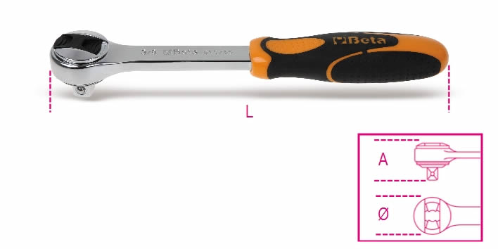 BETA 6150010 CRICCHETTI 3/8 Attacco 9X12 per 669 BETA 6150010 CRICCHETTI 3/8 Attacco 9X12 per 669