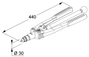 dimensioni rivettatrice FAR KJ29