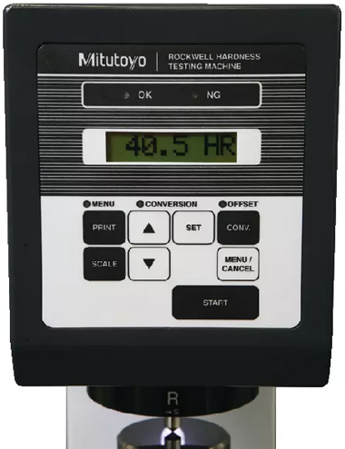 dettaglio display digitale durometro HR-320MS Mitutoyo