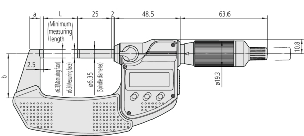 misure micrometro digitale QuantuMike 293-145-30 Mitutoyo