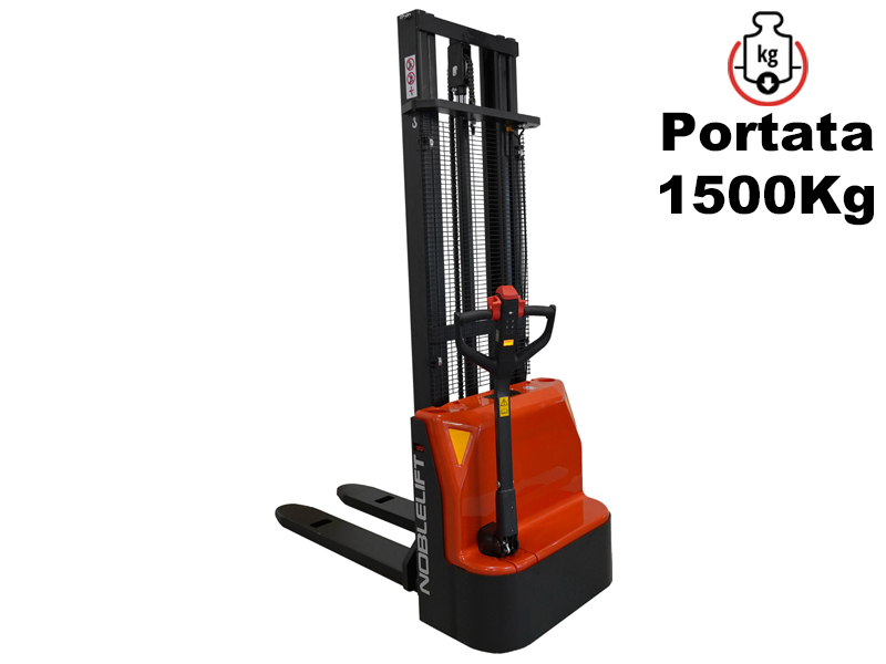Sollevatore elettrico Novamach N1529 altezza di sollevamento 2963mm, portata 1500kg