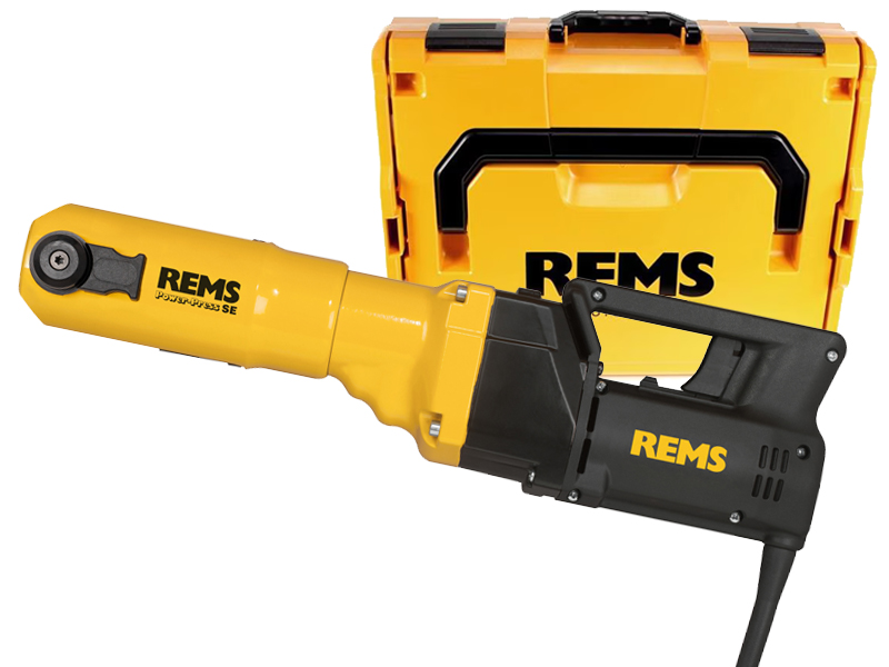 Pressatrice radiale elettrica REMS Power-Press SE 32kN per giunzioni ��10-108mm