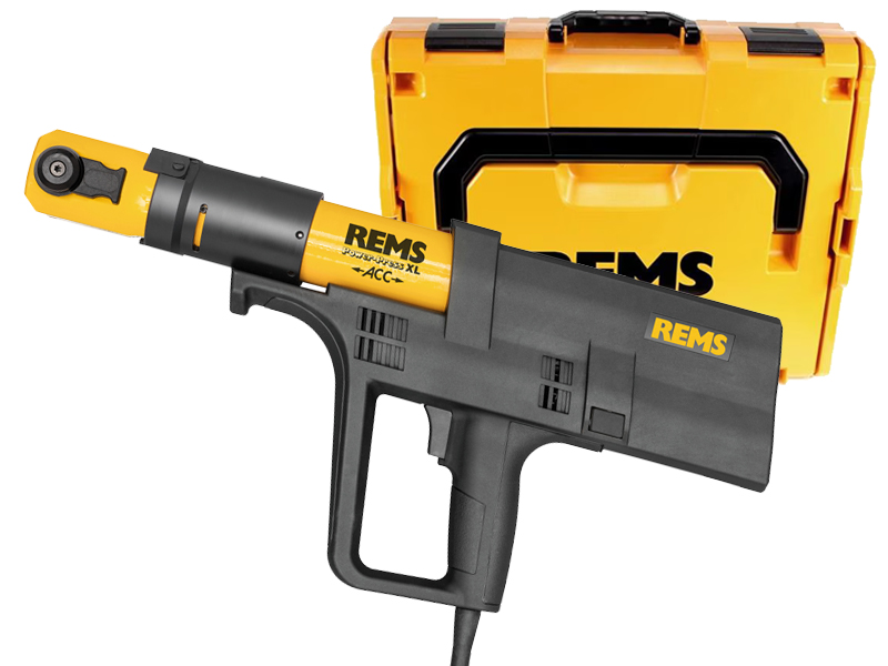 Pressatrice REMS Power-Press XL ACC 32kN con ritorno automatico, ��10-108mm