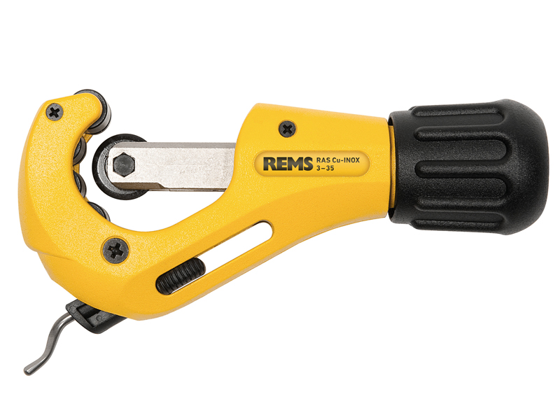 Tagliatubi REMS Ras Cu-Inox con sbavatore per tubi acciaio, rame, inox e alluminio, 3-35mm