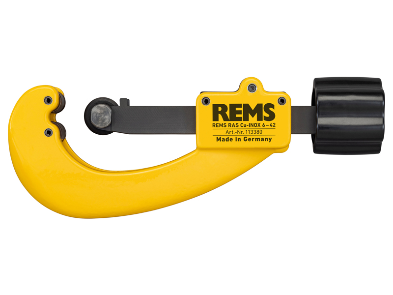 Tagliatubi a regolazione veloce REMS Ras Cu-Inox per tubi acciaio, rame, inox e alluminio, 6-42mm