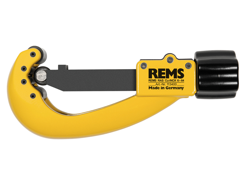 Tagliatubi a regolazione veloce REMS Ras Cu-Inox per tubi acciaio, rame, inox e alluminio, 6-64mm