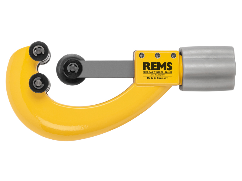 Tagliatubi  a cricchetto REMS Ras W 10-32/40 S per tubi corrugati e acciaio inox