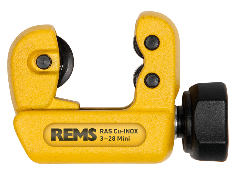 Tagliatubi compatto REMS Ras Cu-Inox Mini per tubi acciaio, rame, inox e alluminio, 3-28mm