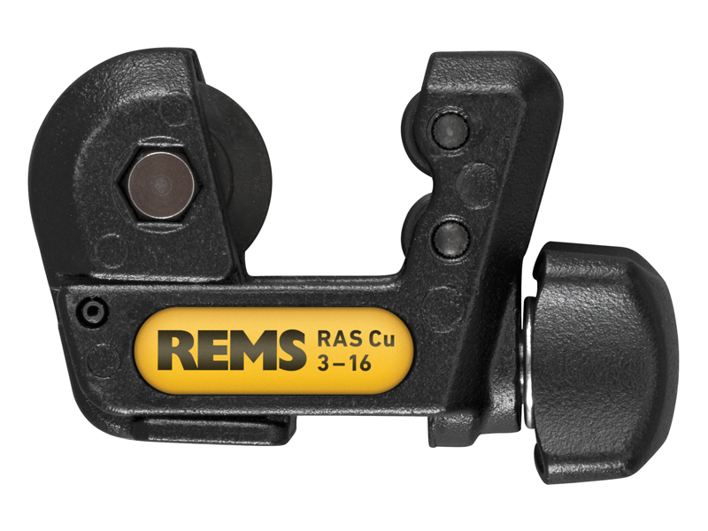 Tagliatubi compatto REMS Ras Cu per tubi in rame, 3-16mm