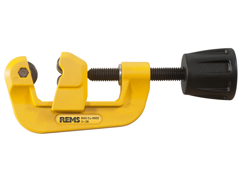 Tagliatubi compatto REMS Ras Cu-Inox per tubi acciaio, rame, inox e alluminio, 3-28mm