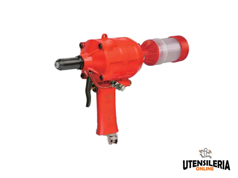 Rivettatrice Pneumatica RZX - Capacità 3/32” To 1/4”, Con 50 Rivetti E Naselli - Foto 3