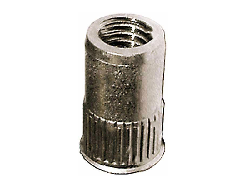 Inserti filettati inox M10 A2 Rivit Rivsert IRC-Z cilindrico zigrinato  aperto testa ridotta (100pz) [3215200]