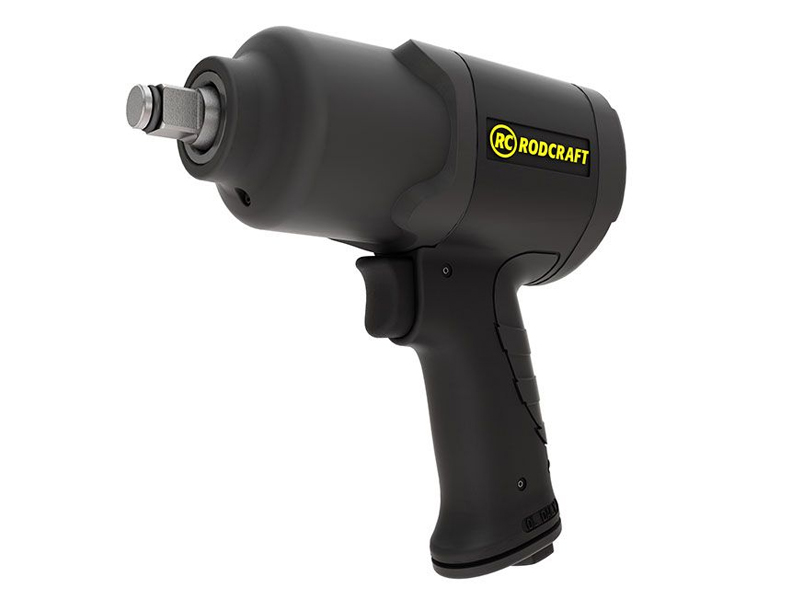Avvitatore pneumatico ad impulsi Rodcraft RC2266 con attacco esagonale 1/2", 1600Nm