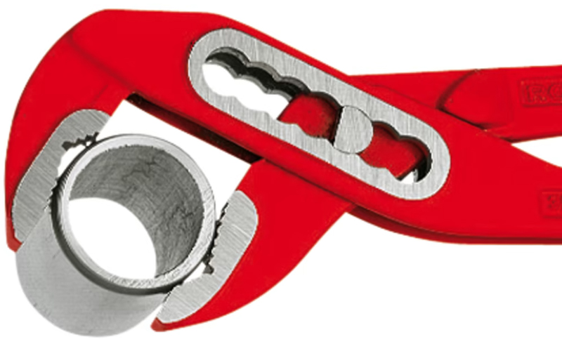 Dettaglio utilizzo pinze professionali Rothenberger Tipo SP