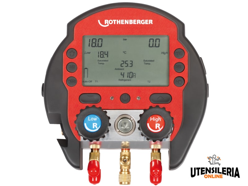 Rothenberger manometro digitale Rocool 600 con 1 termometro [1000000569]