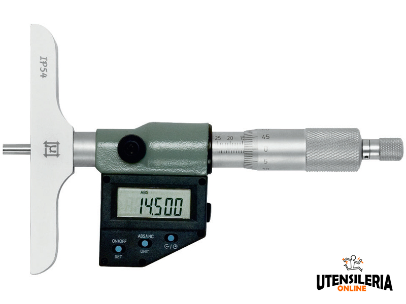 Micrometro digitale Rupac per profondità Digitronic 0-150mm risoluzione  0,001mm [2380150]