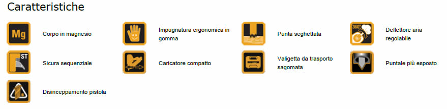 Chiodatrice MCN150-E Bostitch dettagli