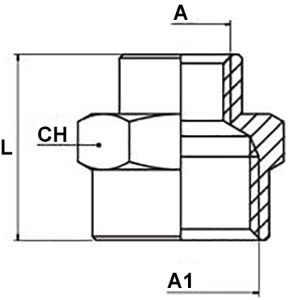 Schema manicotto Aignep 62310