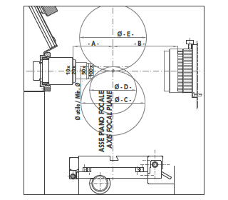 Schema obiettivo Helios 350-H LTF Microtecnica