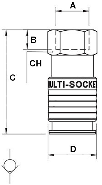 Schema presa Aignep 63192