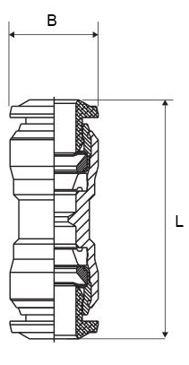 Schema raccordo Aignep 50040