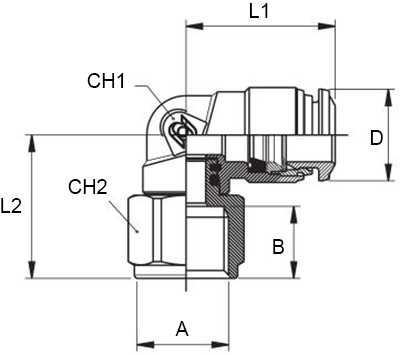 Schema raccordo Aignep 50106