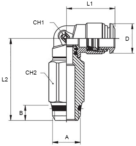 Schema raccordo Aignep 50121