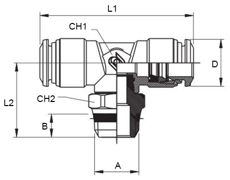 Schema raccordo Aignep 50211