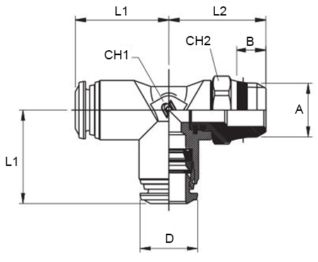 Schema raccordo Aignep 50223