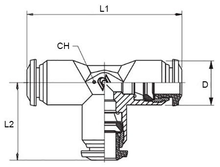 Schema raccordo Aignep 50230