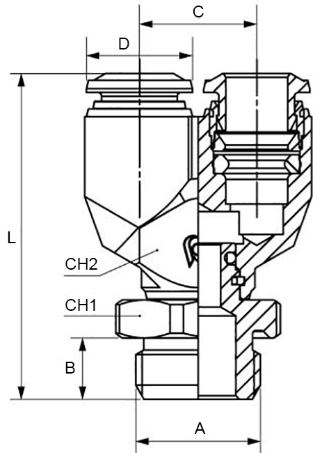 Schema raccordo Aignep 50326