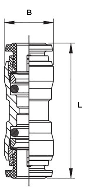 Schema raccordo Aignep 60040