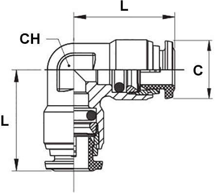 Schema raccordo Aignep 60130