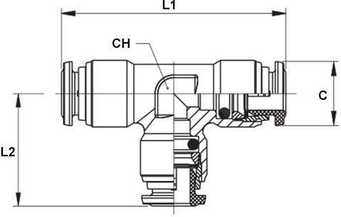 Schema raccordo Aignep 60230