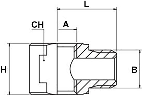 Schema raccordo Aignep 6080